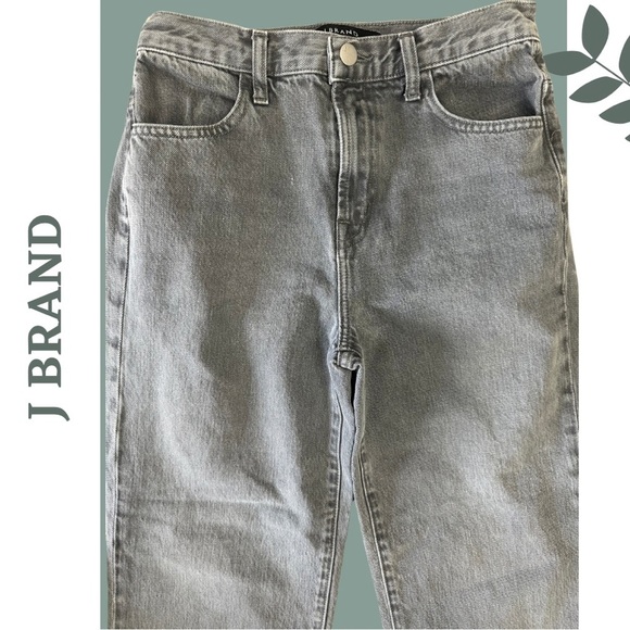 J Brand Joan Crop Jeans Grey Denim  Size 26 - Picture 5 of 11